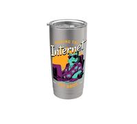 Internet Cat Bro the Ultimate Geek Stainless Steel Insulated Tumbler