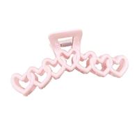 Internet Celebrity Ponytail Hair Claw With Colorful Heart Shape Taking Photo Hair Catch For Woman Teens Braids Ponytail