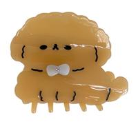 Internet Celebrity Taking Photo Ponytail Hair Claw With Cartoon Dogs Shape Hair Catch For Teens Braids Ponytail Holder
