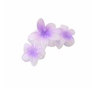 Internet Celebrity Taking Photo Ponytail Hair Claw With Colorful Flower Shape Hair Catch For Woman Teens Braids Ponytail