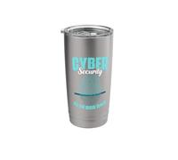 Internet Computer Programmer Cyber Security in Our DNA Stainless Steel Insulated Tumbler