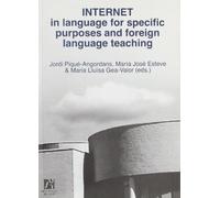 Internet in Languages for Specific Purposes and Foreign Language Teaching: 16 (Estudis Filològics)