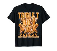 Internet Meme 2026 Triple T Dance Tung Sahur Brainrot Joke T-Shirt