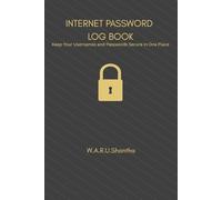Internet Password Log Book: Password Tracker with A-Z Alphabetical Tabs, Secure Username and Password Keeper Organizer. Great gift for seniors