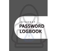 Internet Password Logbook: Large Password Organizer to Store Website Logins, Usernames & Notes | Secure Password Keeper Notebook (8.25 x 11 in, 140 Pages)