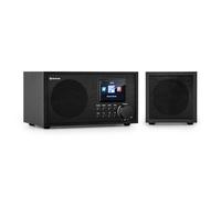 Internet Radio Bluetooth DAB+ WiFi Digital FM Tuner Stereo Speaker Remote Black
