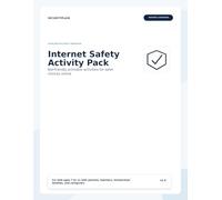 Internet Safety Activity Book for All Ages: A Plain-English Workbook with Printable Activities for Privacy, Passwords, Chat Safety, Gaming, Scams, and Family Internet Rules
