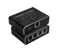 Internet Splitter,1-to-4 Network Switching Adapter | High-Speed Internet Connection Splitter, Gigabit Ethernet Distribution Port For Simultaneous Internet Access