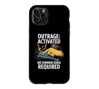 Internet Troll Fake Outrage Culture Keyboard Warrior Satire Case for iPhone 11 Pro