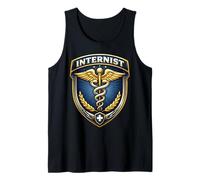 Internist Medical Doctor Internal General Medicine Caduceus Tank Top