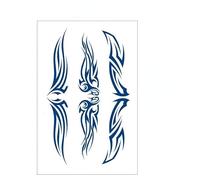 INTEROOKIE Gradual long-term color retention moth deer head butterfly waterproof herbal tattoo sticker water transfer sticker (GZ-313)