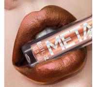 INTEROOKIE Metallic Liquid Lipstick - Rich, Vibrant Color with a Shimmering, Non-Sticky Finish (LOVE BRONZE)