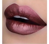 INTEROOKIE Waterproof Lipstick - Long Lasting Metallic Lip Color and Glaze Non-Fading Metal Lip Color and Glaze for Lasting Wear (NUDE SHIMMER)