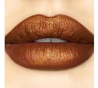 INTEROOKIE Waterproof Lipstick - Long Lasting Metallic Lip Color and Glaze Non-Fading Metal Lip Color and Glaze for Lasting Wear (LOVE BRONZE)