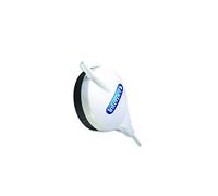 Interpet Aquamini Silent Air Pump, Sucker Attachment, Slim, Powerful Oxygen for Small Nano Aquarium Fish Tanks up to 25 Litre, White, Black