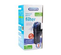 Interpet Internal Power Filter PF1 – Cleans water, 7W, for coldwater & tropical aquariums up to 68 L