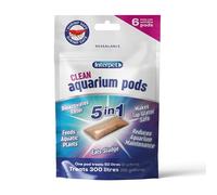 Interpet Clean Aquarium Pods, Makes Tapwater Safe for Fresh Water Fish Tanks, Bioactivates Filters, Eats Sludge, Feeds Plants, Reduces Aquarium Maintenance, 6 Pack