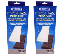 Interpet Fish Pod Moon 39 Media Pack (Pack of 2)