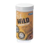 Interpet Fit & Wild Aquarium Fish Food, Natural Ingredients, Healthy Goldfish Food Flakes, Complete Nutrition, Ocean Friendly, Fishmeal Free, 45g