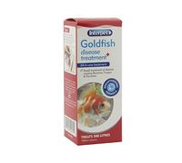 Interpet Goldfish Disease All-in-One Aquarium Fish Treatment, Treats Bacteria, Fungus & Parasites, Works Rapidly, 100 ml, Treats 500 litres