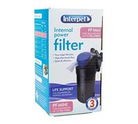 INTERPET PF MINI INTERNAL FILTER 220Lph 5W MEDIA ADJUSTABLE AQUARIUM FISH TANK