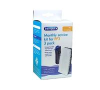 Interpet Monthly Service Kit for Interpet PF3 Aquarium Power Filter Floss and Carbon Bonded Replacement Foams, Pack of 3