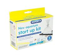 Interpet New Aquarium Start-Up Kit, Includes Water Quality Test Strips, Fast Filter Start Treatment, Bioactive Tapsafe Dechlorinator