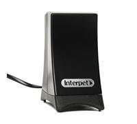 Interpet Oxy Flow Air Pump, for Aquarium Fish Tanks, Quiet Output, Compact Design, Anti-Vibration Rubber Base, Small, for Aquariums Up to 38 litres/ 8 gallons, Black