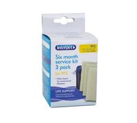 Interpet Pf2 Replacement Plain Foams, 3 Pieces