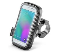 Interphone 4.5" Smartphone Holder Black For Tubular Handlebars