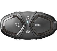 Interphone Active Bluetooth Communication System Single Pack, black
