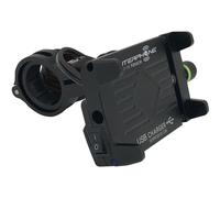 Interphone Aluminium Crab Smartphone Holder with USB Charging SMMOTOALUSB
