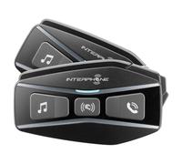 Interphone Cellularline Bluetooth U-com 16 Intercom 2 Units