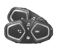 Interphone Connect Bluetooth Communication System Double Pack, black