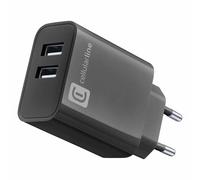 Interphone Cellularline Double Usb 12w+12w Charger