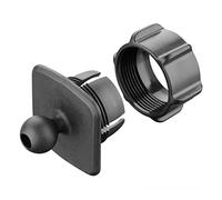 Interphone Cellularline SMADAPTER22 | Replacement Adapter for Tube Handlebars - for Tube Handlebars, Moto Crab 2022 Mounts with 17mm Ball