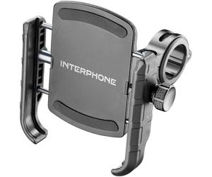 Interphone Crab universal Smartphone Holder with Anti-Vibration Module, black