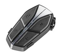 INTERPHONE - ERA1X Single Intercom Mesh 3.0 and Bluetooth 5.3 Motorcycle, 25h Range up to 1.5 km, Audio by Harman Kardon, Compatible with Sena Mesh, Quick Pairing and Voice Commands