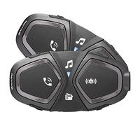 Interphone Active Bluetooth Communication System Double Pack, black