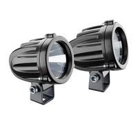 Interphone Motorcycle Motorbike 10W Spot Auxiliary LED Light Set Black