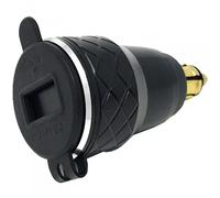 Interphone Motorcycle Motorbike DIN 2 USB Adapter - Aluminum