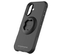 INTERPHONE Quiklox - Case for Apple iPhone 16 Tetraforce for Motorcycle Car or Bike Attachments Quiklox Range - Mobile Phone Holder Cover Motorcycle - Modular QUIKLOX System - Quick Release Black