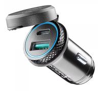 Interphone Cellularline Usb + Usb C Power Outlet Usb Silver