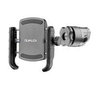 Interphone Quiklox Crab Pro Case & Small / Mirror Bar Mount Kit Black
