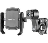 Interphone Cellularline Quiklox Rearview Mirror Phone Support Silver