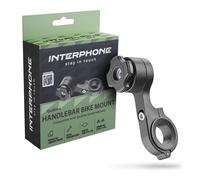 Interphone Cellularline Quiklox Handlebar Cycling Computer Mount Silver One Size Black