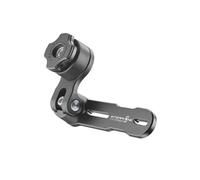 INTERPHONE - Quiklox modular system - Motorcycle holder support - Quiklox hooking for Cover Bracket -Fumed Bracket Bracket - Adjustable 360 Horizontal 90 Vertical - Quick release attachment