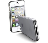 Interphone Thin Smartphone Cover Dark For iPhone 4
