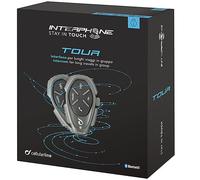 Interphone Cellularline Tour Hd Intercom 2 Units Black