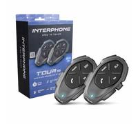 Interphone Cellularline Tour Hd Intercom 2 Units Black